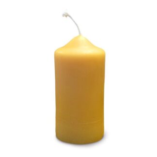 Beeswax pillar candle (fair trade) by African Bronze Honey on Rosette Network