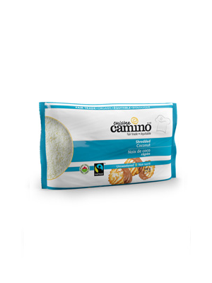 Fairtrade coconut (shredded) by Camino available on Rosette Fair Trade's online store