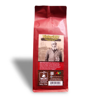 Fairtrade medium roast coffee by Just Us Coffee available on Rosette Fair Trade online store