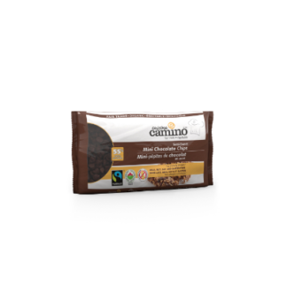 Fairtrade mini chocolate chips (55% semi sweet) by Camino available on Rosette Fair Trade's online store