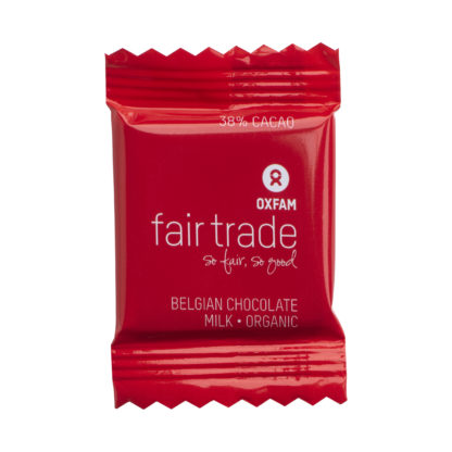 Milk chocolate minis by Oxfam Fair Trade on Rosette Fair Trade