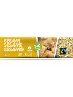 Sesame seed bar (Oxfam Fair Trade) on Rosette Fair Trade