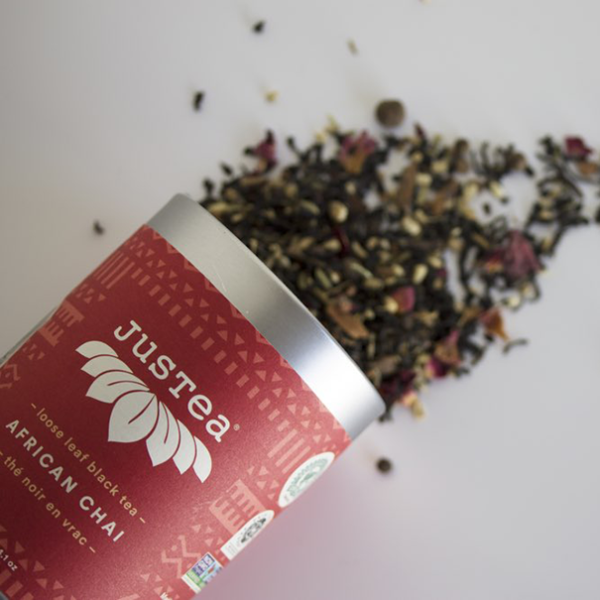 African Chai loose leaf tea by JusTea on Rosette Fair Trade