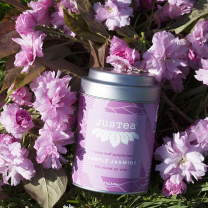 Purple Jasmine loose leaf tea by JusTea on Rosette Fair Trade