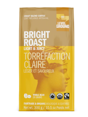 Bright Roast coffee by Level Ground Trading