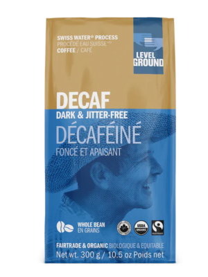 Decaf coffee by Level Ground Trading