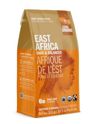 East Africa dark coffee by Level Ground Trading on Rosette Fair Trade