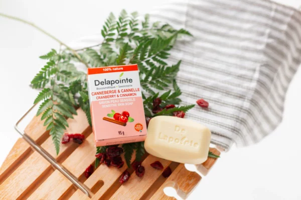 Cranberry & cinnamon soap by Delapointe