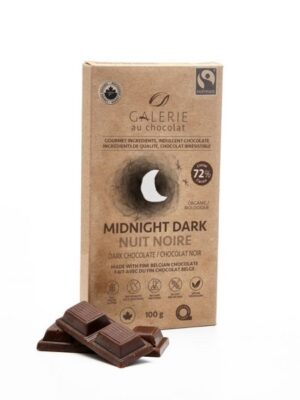 Fair trade 72% dark chocolate by Galerie au Chocolat on the Rosette Network