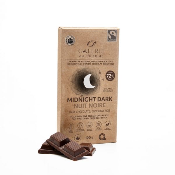 Fair trade 72% dark chocolate by Galerie au Chocolat on the Rosette Network