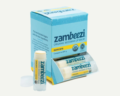 Fair trade organic suncare lip balm by Zambeezi (all natural) on the Rosette Network