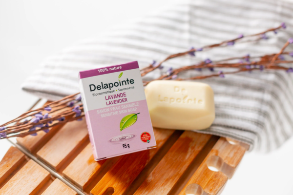 Lavender soap by Delapointe