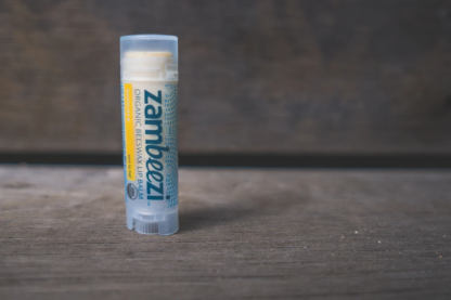 Organic suncare lip balm by Zambeezi (all natural) on Rosette Fair Trade