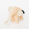 (Blush) Kantha handmade stuffed elephant by Anchal on Rosette Fair Trade