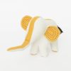 (Ivory) Kantha handmade stuffed elephant by Anchal on Rosette Fair Trade