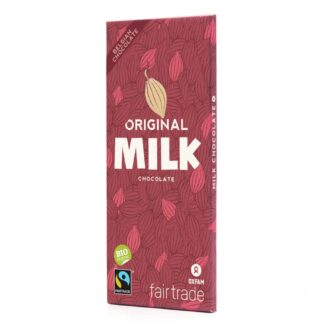 Belgian milk chocolate from Oxfam Fair Trade (organic) on Rosette Network online store