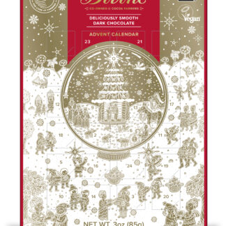 Dark Chocolate Advent Calendar by Divine Chocolate on Rosette Fair Trade