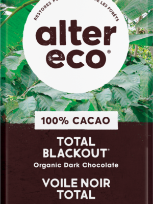 100% dark chocolate by Alter Eco on Rosette Fair Trade