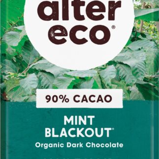 90% dark chocolate with mint by Alter Eco on Rosette Fair Trade
