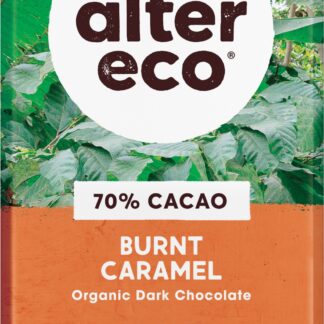 Dark chocolate with burnt caramel by Alter Eco on Rosette Fair Trade