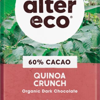 Dark chocolate with quinoa by Alter Eco on Rosette Fair Trade