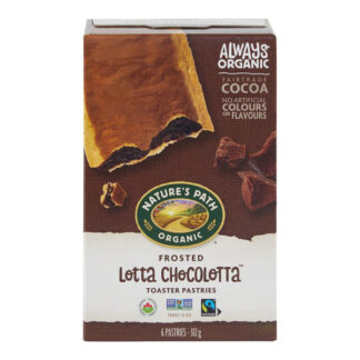 Lotta Chocolatta chocolate toaster pastries by Nature's Path on Rosette Fair Trade