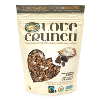 Love Crunch Dark Chocolate & Coconut Granola by Nature's Path on Rosette Fair Trade