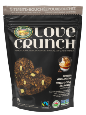 Love Crunch Espresso Vanilla Cream Granola (Fairtrade) by Nature's Path on Rosette Fair Trade