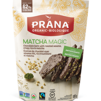 Matcha Magic dark chocolate bark by Prana on Rosette Fair Trade