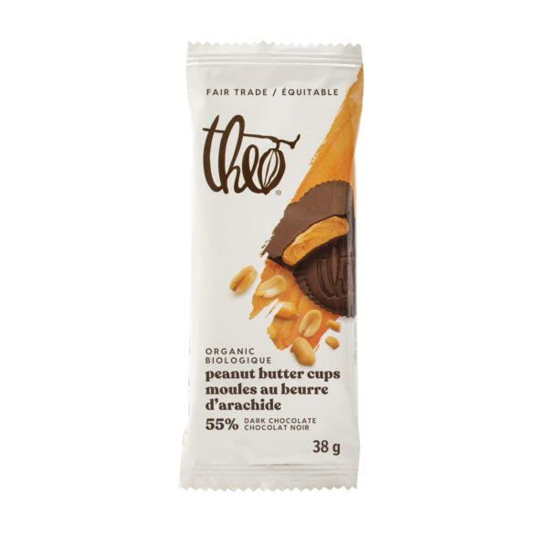 Theo Dark Chocolate Peanut Butter Cups (organic) on Rosette Fair Trade