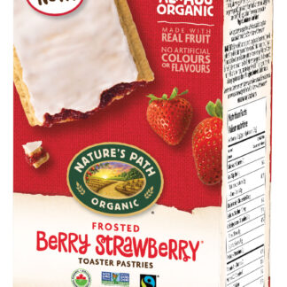 Berry Strawberry toaster pastries by Natures Path on Rosette Fair Trade